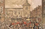 Thomas Pakenham Thomas Street,Dubli the Scene of Rober Emmet-s execution in 1803 Spain oil painting artist